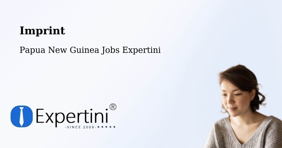 Imprint – Kokoda - Papua New Guinea Jobs Expertini